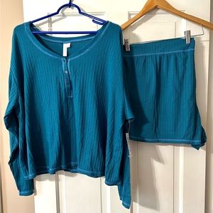 Secret Treasures Joyspun Sleep Lounge Shorts & Shirt Pajama set 2X